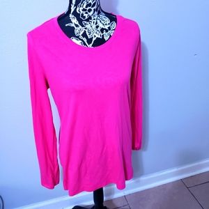 Pink long sleeve shirt